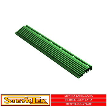 "Lattialaatan reunapala, leaf green uros 6 kpl